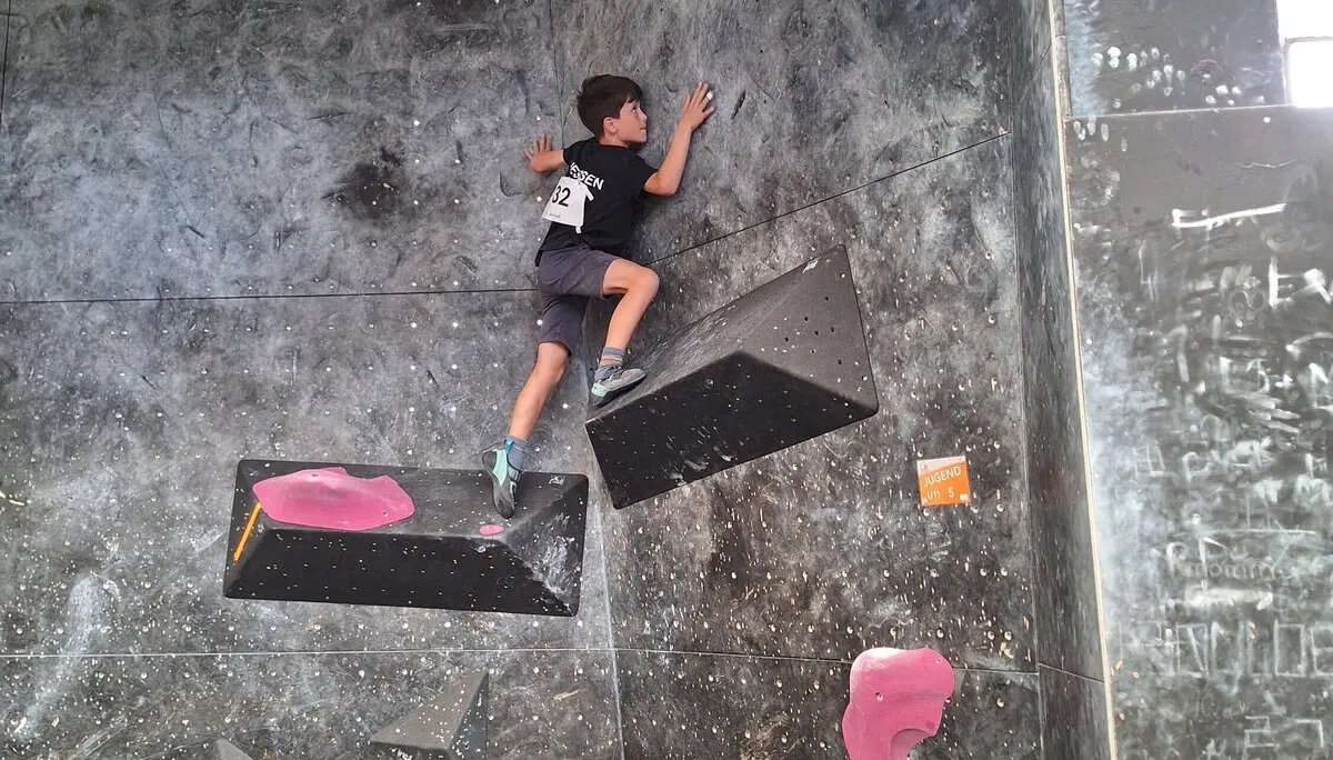 KidsCup Boulder Finale 2025 - Wettkampf | © Sektion Kassel