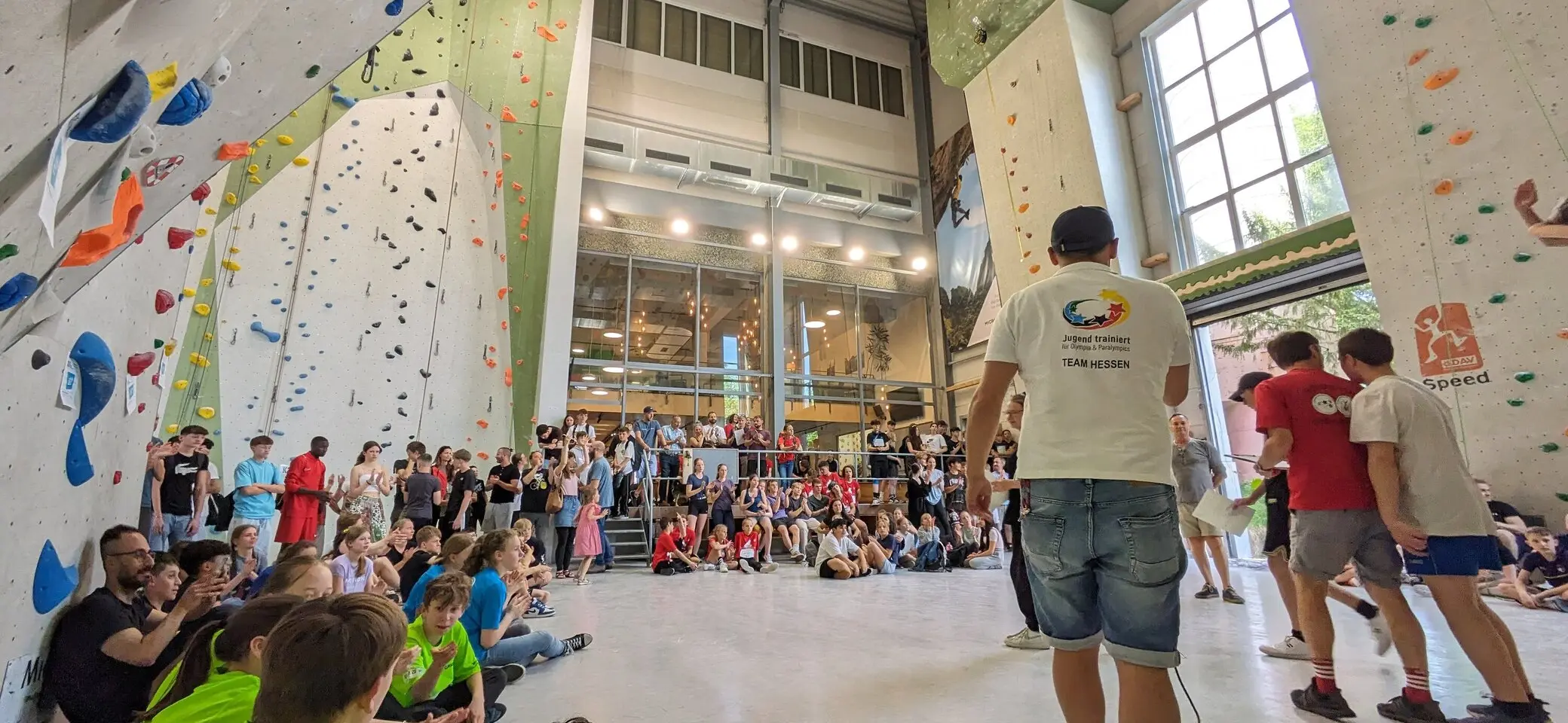 Hessisches DAV-Landesfinale Klettern für Schulmannschaften 2023/2024 | © Sektion Kassel