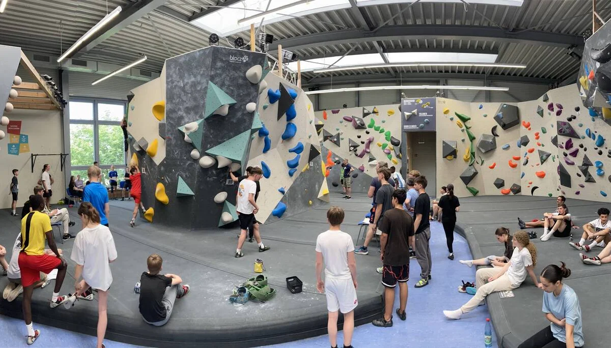 Hessisches DAV-Landesfinale Klettern für Schulmannschaften 2023/2024 | © Sektion Kassel