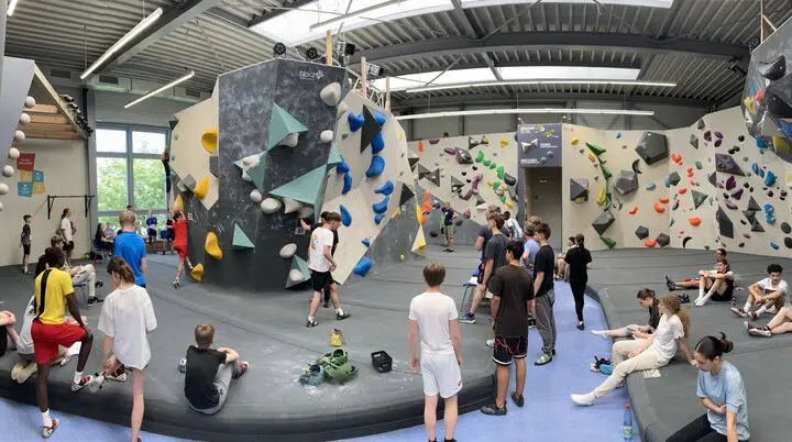 Hessisches DAV-Landesfinale Klettern für Schulmannschaften 2023/2024 | © Sektion Kassel