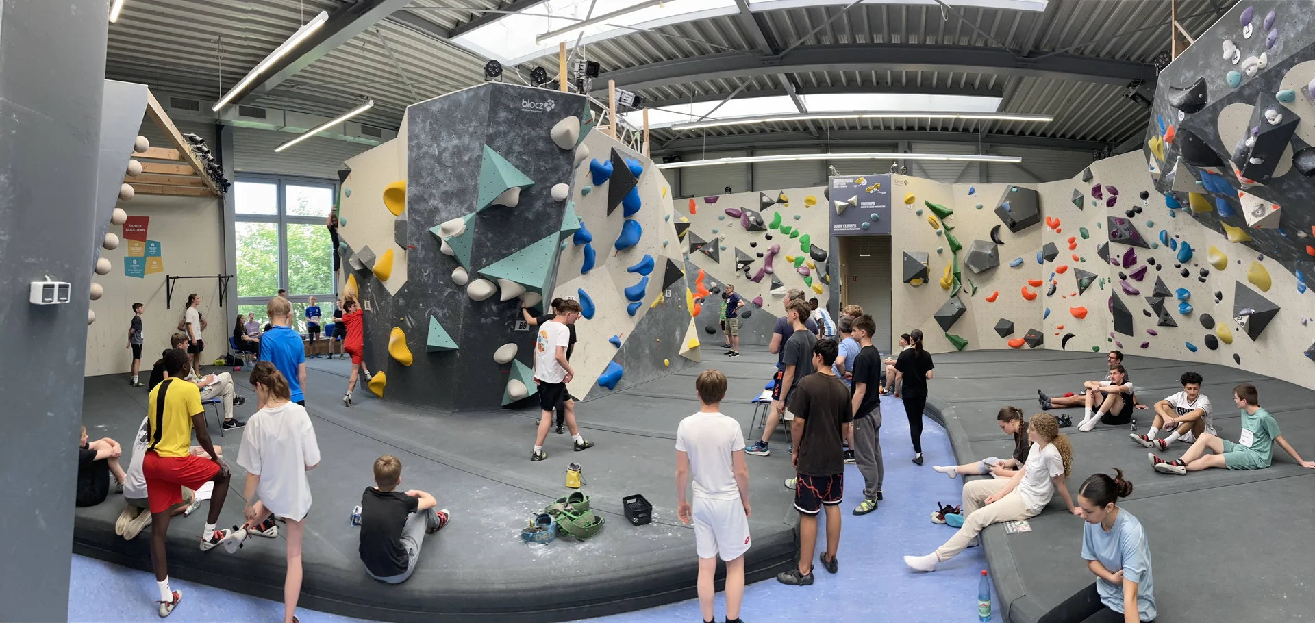 Hessisches DAV-Landesfinale Klettern für Schulmannschaften 2023/2024 | © Sektion Kassel