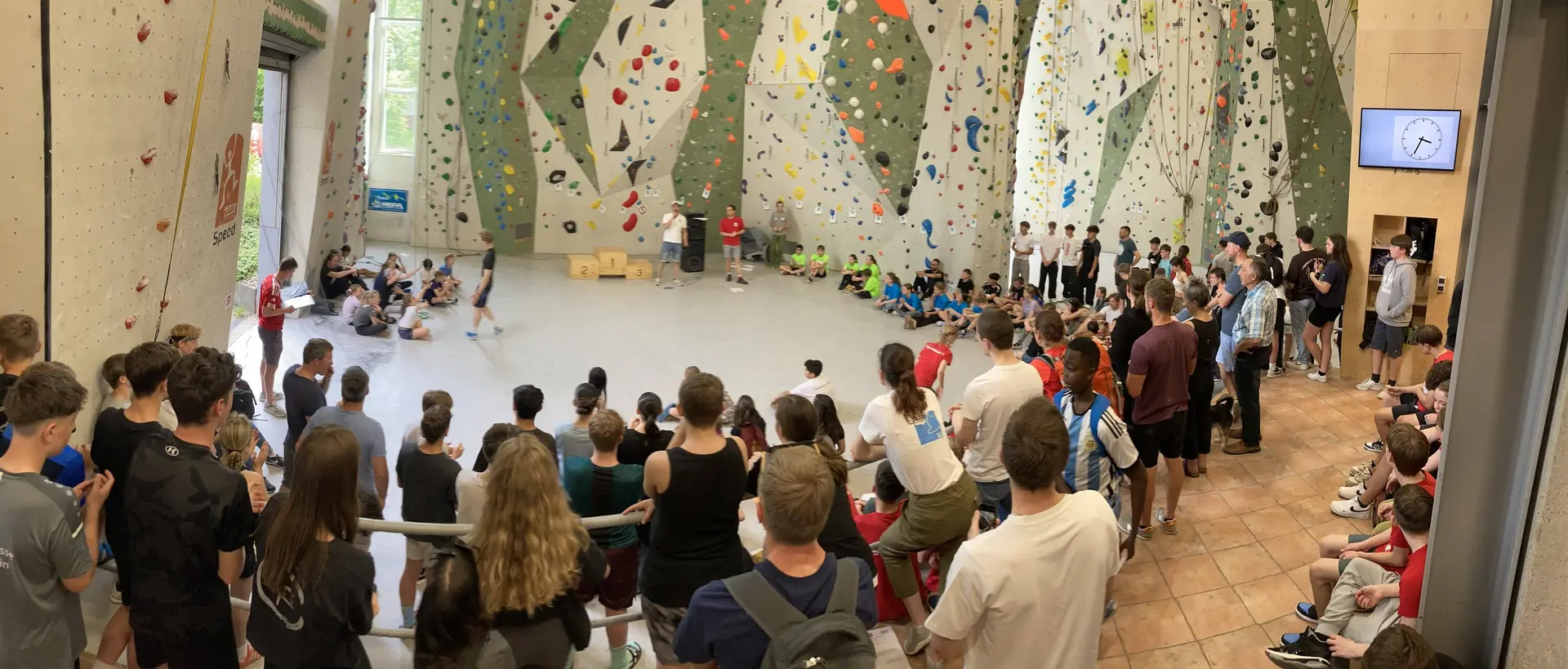 Hessisches DAV-Landesfinale Klettern für Schulmannschaften 2023/2024 | © Sektion Kassel